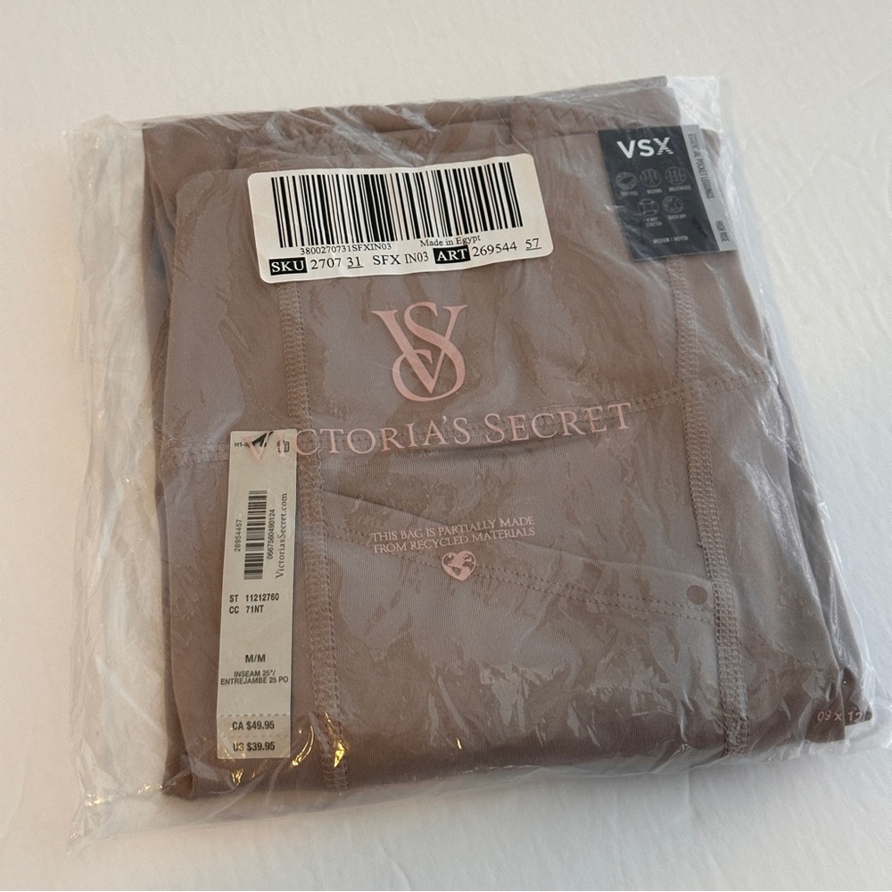 New Victoria's Secret VSX Essential High Rise Pocket Leggings Medium